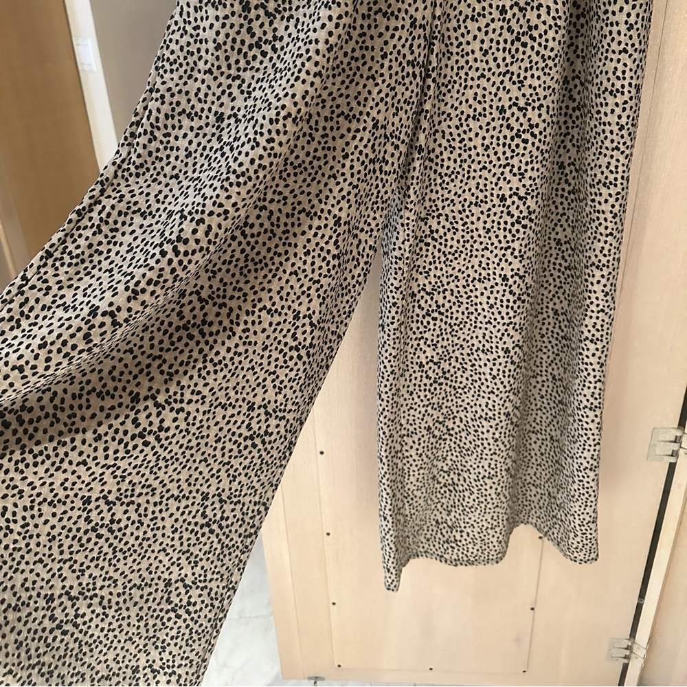 Jade by Jane animal print wide leg pants. NWOT Size XLarge